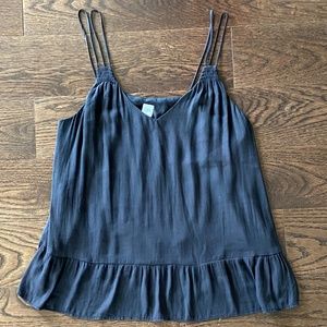 Women's Black Flared Cami